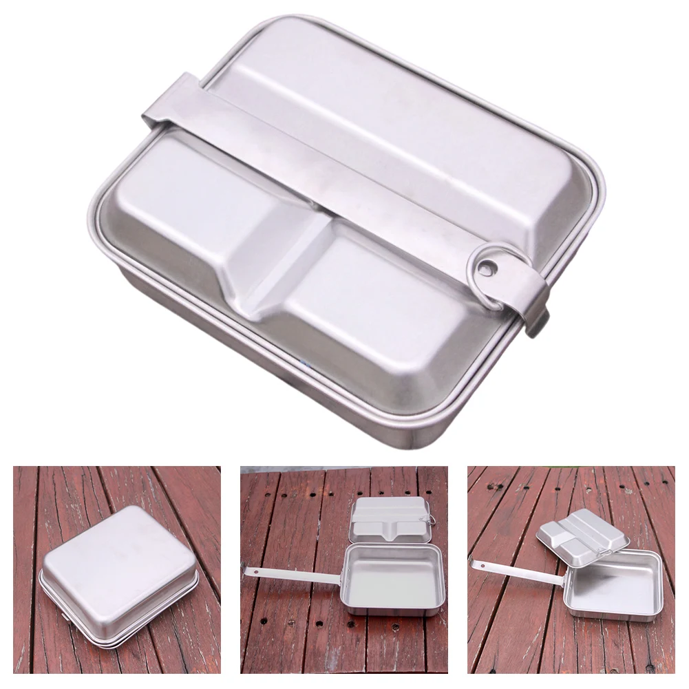 Portable Camping Lunch Box 304 Stainless Steel Food Container For Students & Office Workers Outdoor Tableware Accessories
Portable Camping Lunch Box 304 Stainless Steel Food Container For Students & Office Workers Outdoor Tableware Accessories