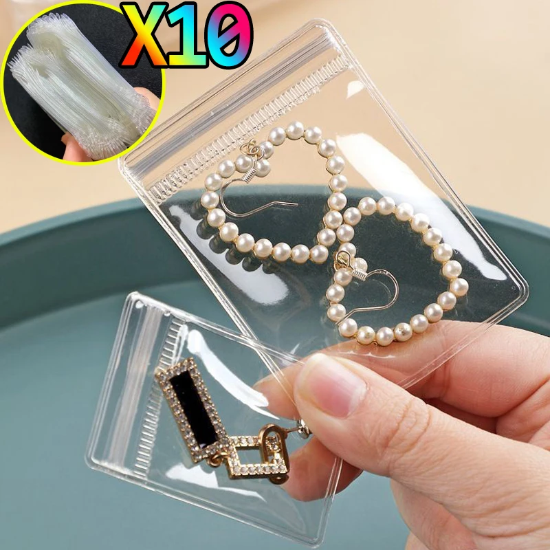 Anti-Oxidation Necklace Storage Holder PVC Transparent Jewelry Organizer Package Bags Self Sealing Pouch Various Size Wholesale
Anti-Oxidation Necklace Storage Holder PVC Transparent Jewelry Organizer Package Bags Self Sealing Pouch Various Size Wholesale