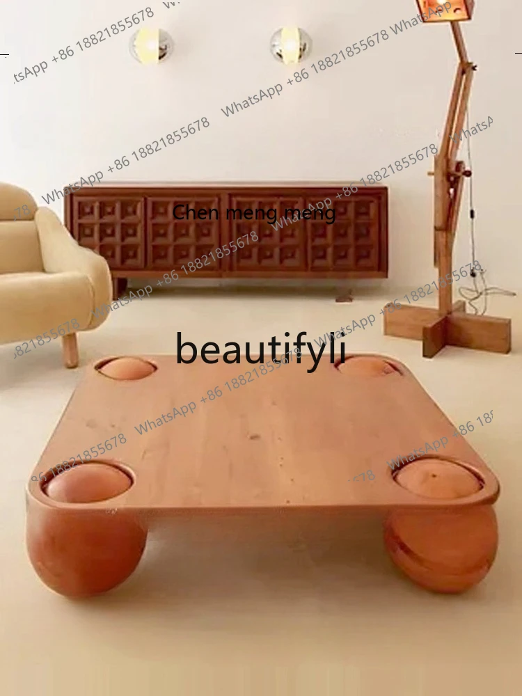 X New solid wood square antique coffee table, irregular coffee table
X New solid wood square antique coffee table, irregular coffee table