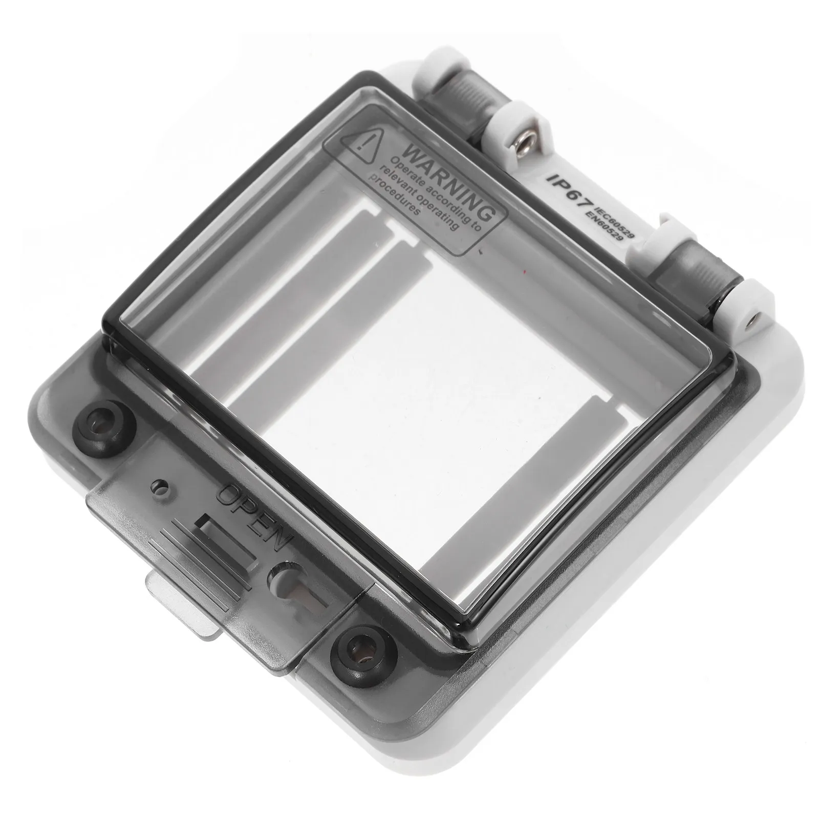 4 Way Clear Circuit Breaker Cover Distribution Box Transparent Pc Material Impact Resistant Visual Access Window for Indoor
4 Way Clear Circuit Breaker Cover Distribution Box Transparent Pc Material Impact Resistant Visual Access Window for Indoor