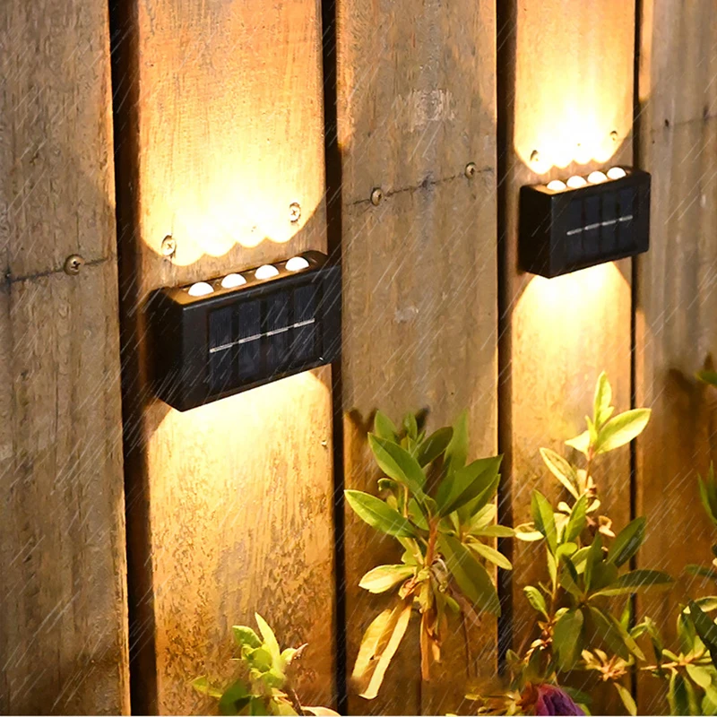 Solar Wall Light Waterproof Garden Yard Fence Decor Lights Outdoor Landscape Warm White Stair Balcony 6/812 LED Solar Step Lamp
Solar Wall Light Waterproof Garden Yard Fence Decor Lights Outdoor Landscape Warm White Stair Balcony 6/812 LED Solar Step Lamp