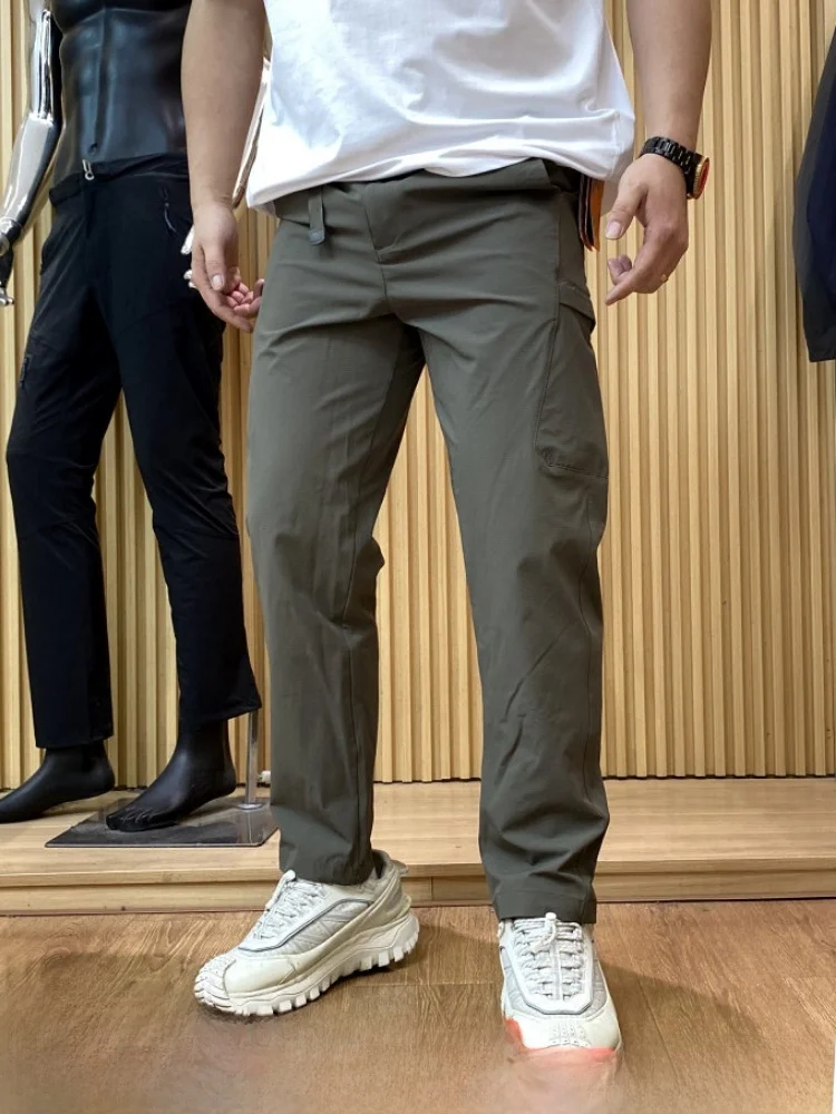 Comfortable Men's Outdoor Casual Pants Straight Leg Constant Green Belt Zipper Fly Quick Dry Nylon Fabric Spring Summer
Comfortable Men's Outdoor Casual Pants Straight Leg Constant Green Belt Zipper Fly Quick Dry Nylon Fabric Spring Summer