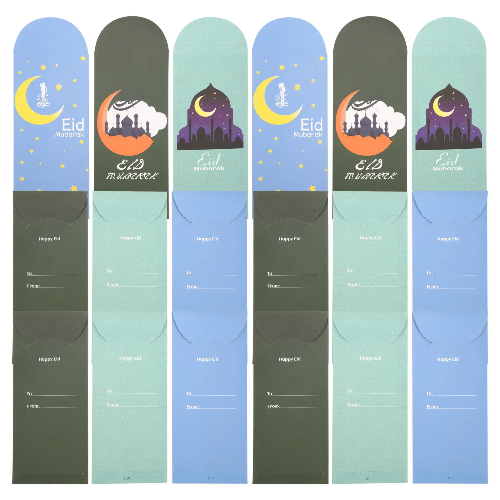 18Pcs Stylish Ramadan Envelopes Letter Envelope for Eid Cards Money Holder Party Bag Filler Celebration Use
18Pcs Stylish Ramadan Envelopes Letter Envelope for Eid Cards Money Holder Party Bag Filler Celebration Use
