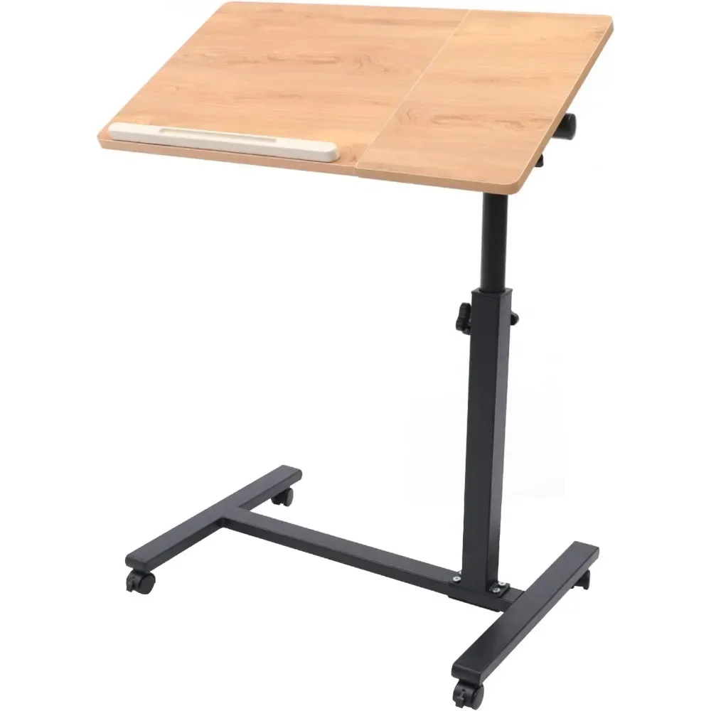 Rolling Laptop Desk for Rolling Cart Tilting Overbed Bedside Table Desk Overbed Table, Height Adjustable Mobile Laptop Stand Des
Rolling Laptop Desk for Rolling Cart Tilting Overbed Bedside Table Desk Overbed Table, Height Adjustable Mobile Laptop Stand Des