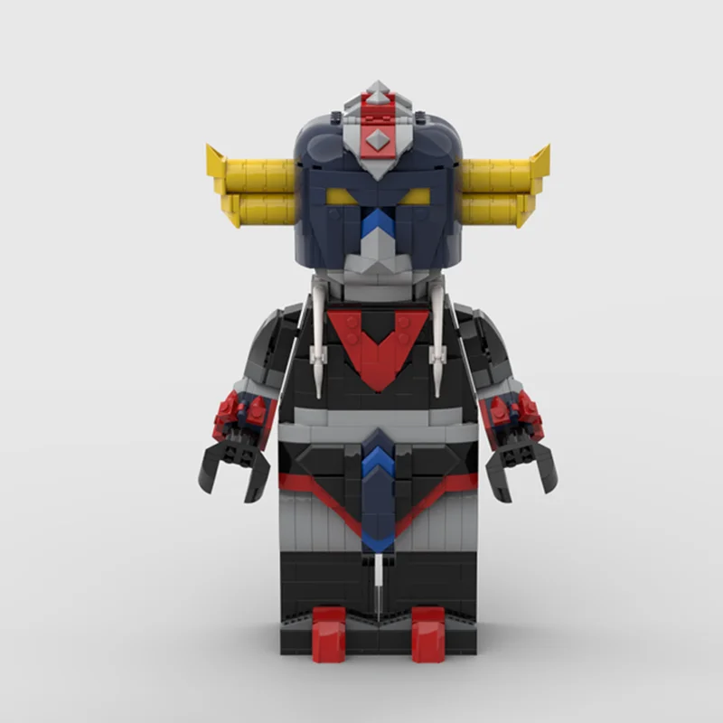 853PCS MOC Creative Model Goldorak Grendizer Maxifigure Custom Building Blocks Architecture DIY Assembly Display Gift Blocks Set
853PCS MOC Creative Model Goldorak Grendizer Maxifigure Custom Building Blocks Architecture DIY Assembly Display Gift Blocks Set