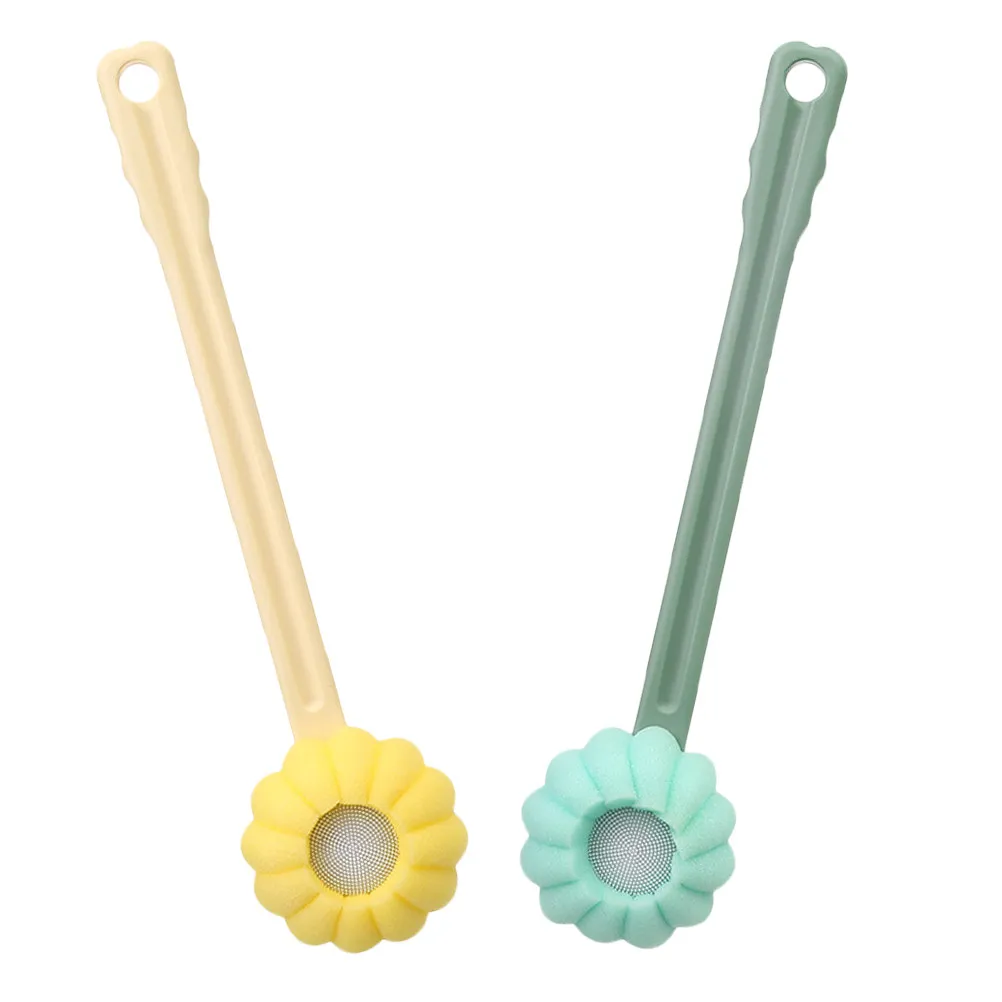 2Pcs Shower Body Brush Long Handle Back Scrubber Soft Sponge Bath Brush Comfortable Skin Exfoliating Body Massaging Scrubber
2Pcs Shower Body Brush Long Handle Back Scrubber Soft Sponge Bath Brush Comfortable Skin Exfoliating Body Massaging Scrubber
