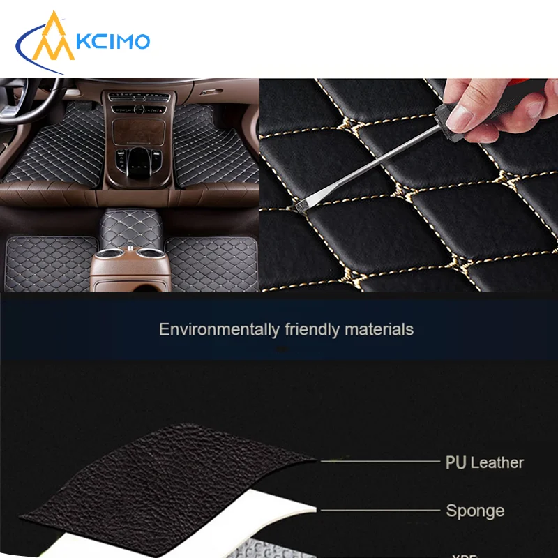 5Pcs Car Floor Mats PU Leather Anti-Slip Auto Foot Pad Wear-Resistant Stylish Car Carpet Cushion For All Seasons
5Pcs Car Floor Mats PU Leather Anti-Slip Auto Foot Pad Wear-Resistant Stylish Car Carpet Cushion For All Seasons