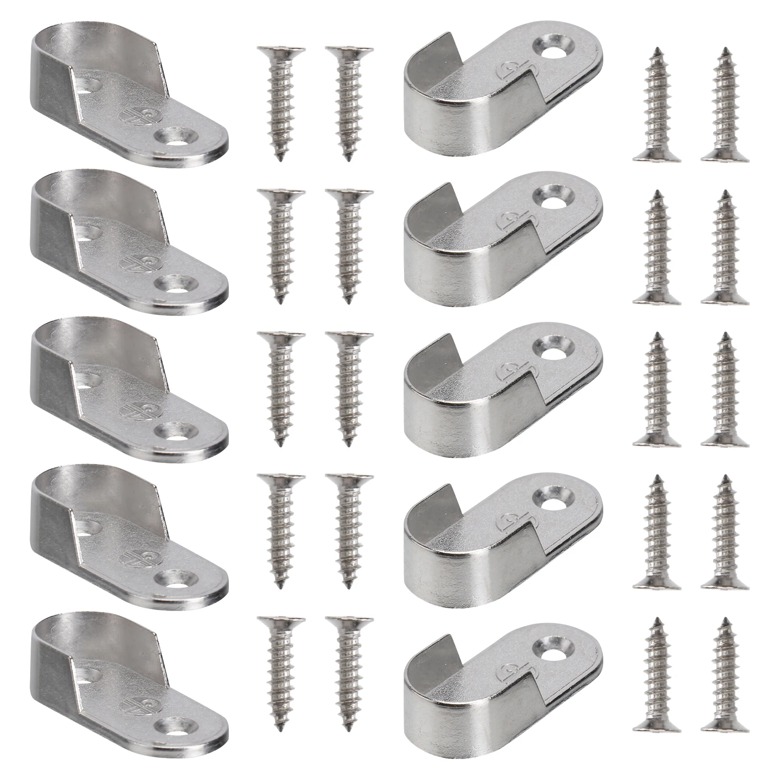 30 Pcs Tube Support Bracket Adjustable Furniture Closet Rod Wardrobe Hanging Rail Brackets Braces Ends
30 Pcs Tube Support Bracket Adjustable Furniture Closet Rod Wardrobe Hanging Rail Brackets Braces Ends