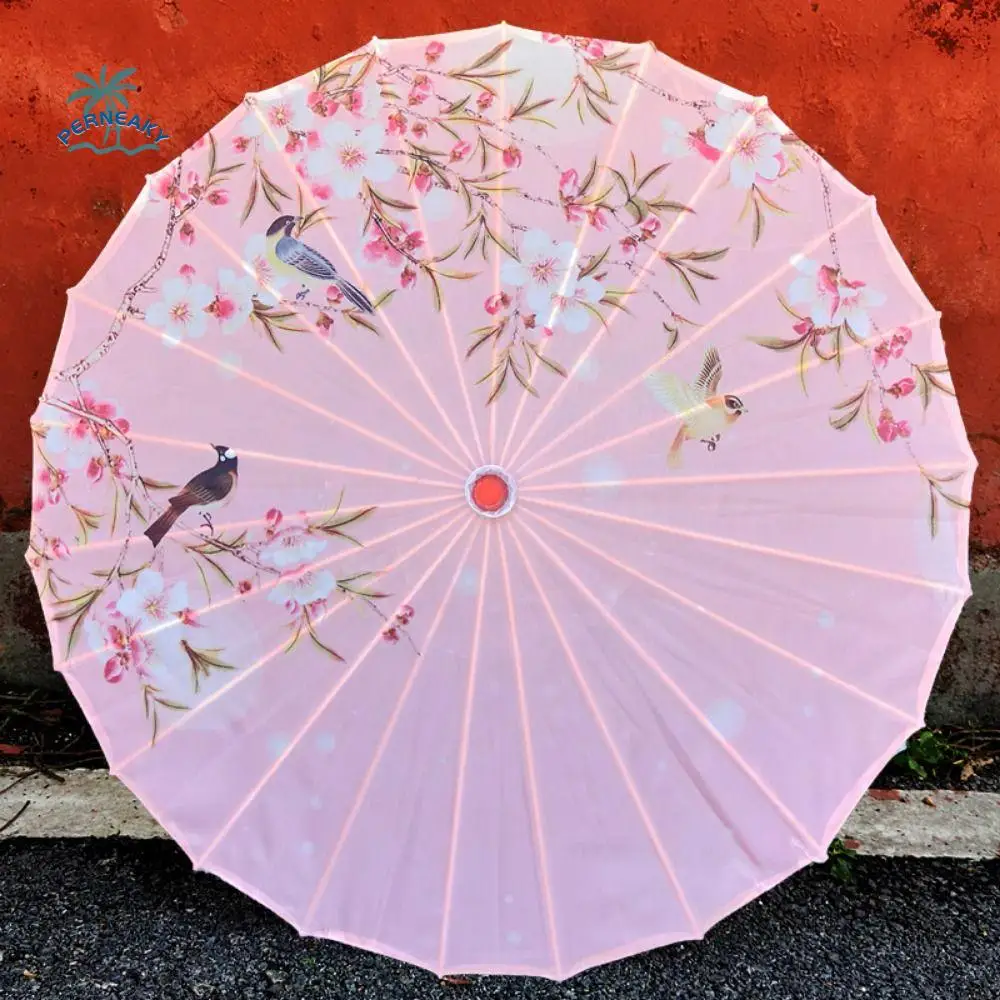 Handmade Silk Cloth Women Umbrella Rain Proof Decorative Chinese Oil Paper Umbrella Waterproof Ancient Dance Umbrella
Handmade Silk Cloth Women Umbrella Rain Proof Decorative Chinese Oil Paper Umbrella Waterproof Ancient Dance Umbrella