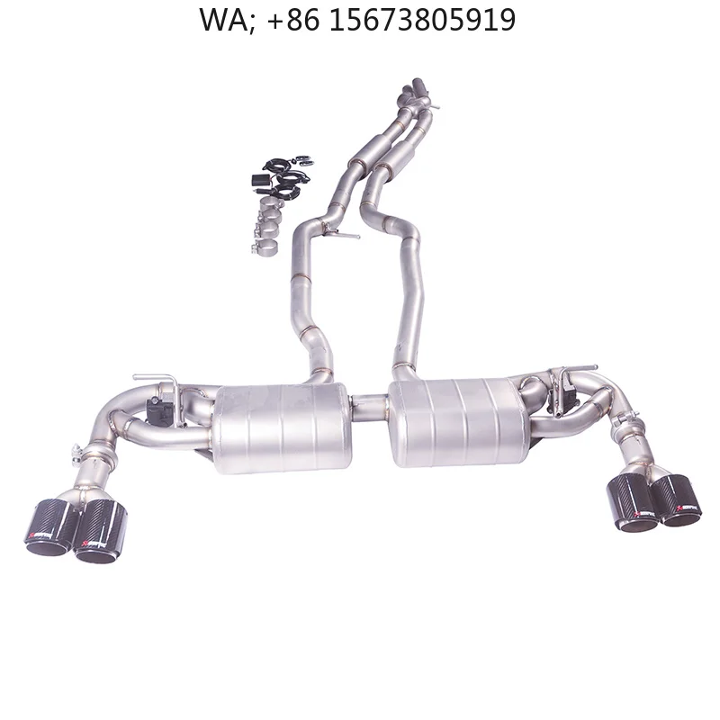 For Valved Exhaust 2005-2014 Q7 3.6T 304 Stainless Steel Catback Valvetronic Exhaust System Permance Muffler
For Valved Exhaust 2005-2014 Q7 3.6T 304 Stainless Steel Catback Valvetronic Exhaust System Permance Muffler