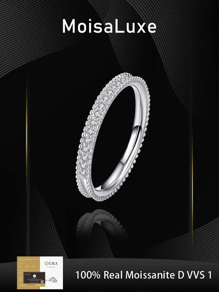 100%925 sterling silver ring moissanite 0.15ct VVS1 D-color for women shining fashion luxury stackable fine jewelry ring gift
100%925 sterling silver ring moissanite 0.15ct VVS1 D-color for women shining fashion luxury stackable fine jewelry ring gift