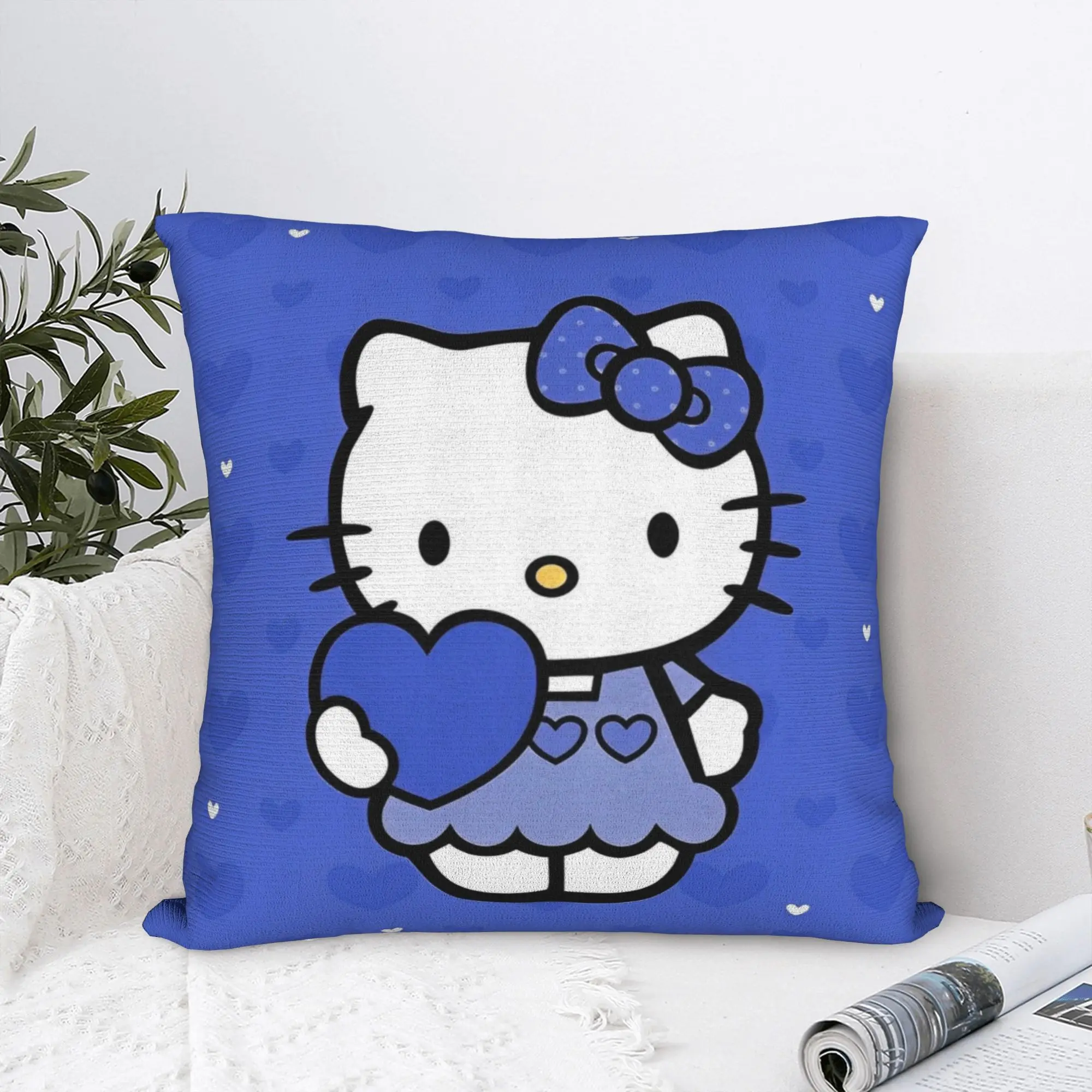 Синяя квадратная наволочка Hello Kitty из полиэстера, декоративная наволочка, наволочка на заказ
Синяя квадратная наволочка Hello Kitty из полиэстера, декоративная наволочка, наволочка на заказ