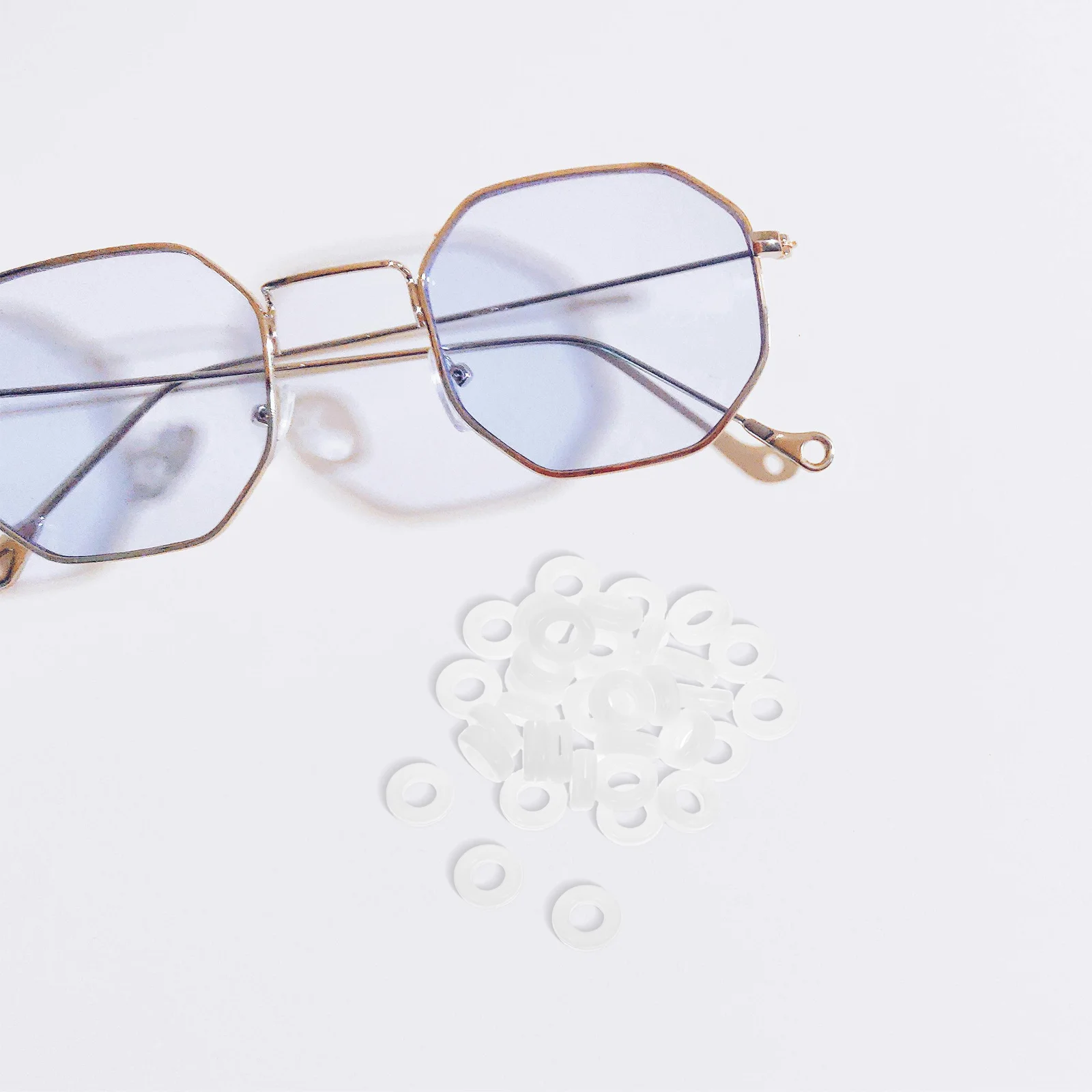 20Pairs Glasses Anti-Slip Ring Silicone Retainer Round Eyeglass Silicone Ring Prevent Slipping Reading Sunglasses Temples Tips
20Pairs Glasses Anti-Slip Ring Silicone Retainer Round Eyeglass Silicone Ring Prevent Slipping Reading Sunglasses Temples Tips