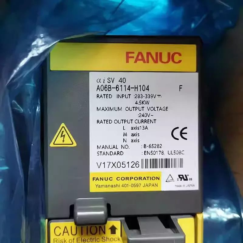 A06B-6114-H104 Fanuc Servo Amplifier Tested Ok For CNC System Machine A06B 6114 H104
A06B-6114-H104 Fanuc Servo Amplifier Tested Ok For CNC System Machine A06B 6114 H104
