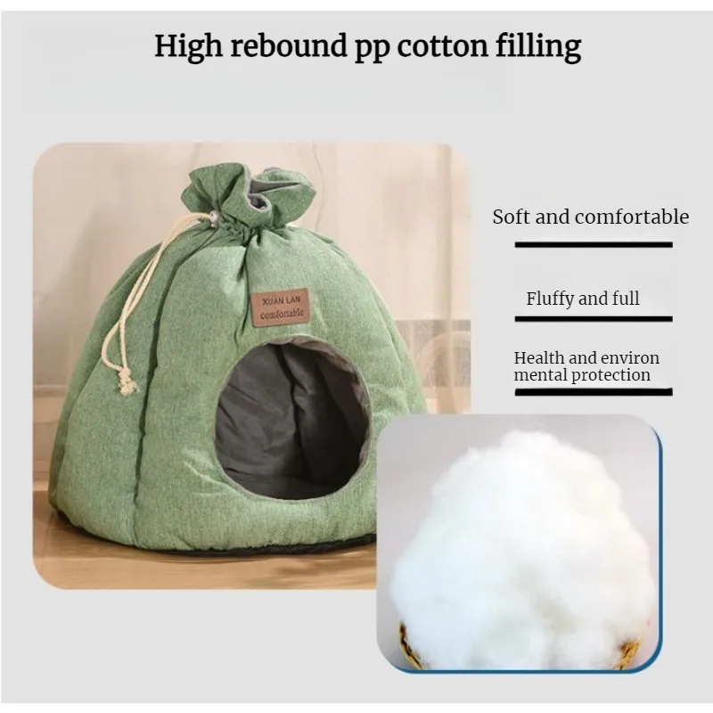 Cat Beds For Indoor Cats Waterproof Sack Shape Cat Bed Portable Non-slip Winter Pet Bed Washable Soft Pet Supplies For Home
Cat Beds For Indoor Cats Waterproof Sack Shape Cat Bed Portable Non-slip Winter Pet Bed Washable Soft Pet Supplies For Home