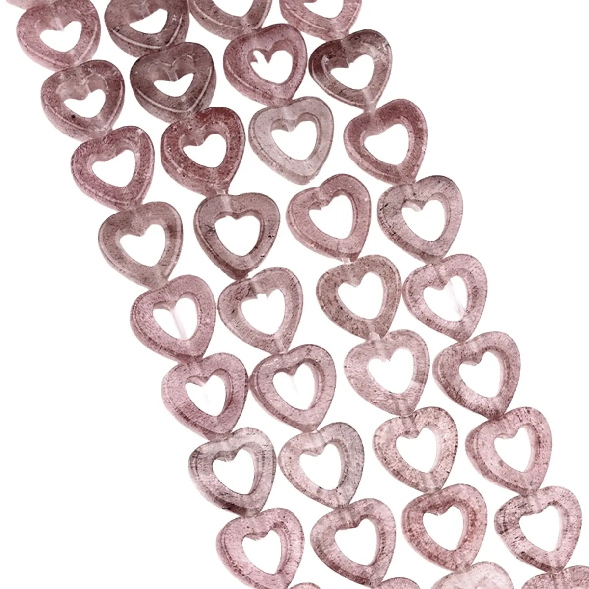 Strawberry Quartz 10MM Hollow Heart Shape Gemstone Beads for DIY Making Jewelry Natural Lucky Love Stone 18PCS&20CM
Strawberry Quartz 10MM Hollow Heart Shape Gemstone Beads for DIY Making Jewelry Natural Lucky Love Stone 18PCS&20CM