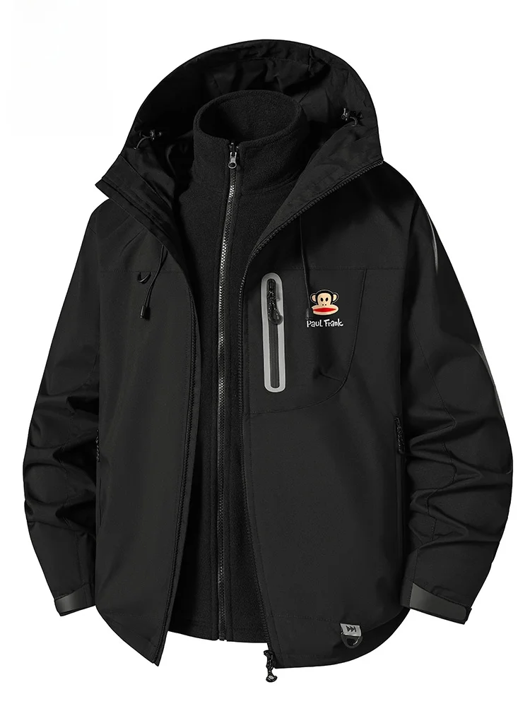 Мужская осенняя куртка Paul Frank Large Mouth American Outdoor Climbing: новая модная повседневная ветрозащитная верхняя одежда
Мужская осенняя куртка Paul Frank Large Mouth American Outdoor Climbing: новая модная повседневная ветрозащитная верхняя одежда