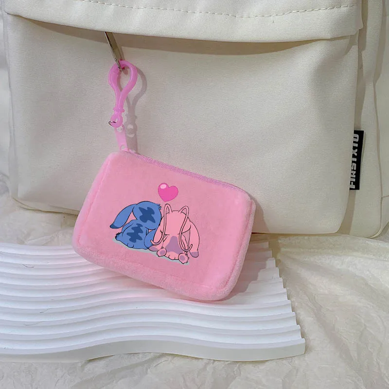 Cute Lilo & Stitch Solid Plush Coin Purse Women's Cute Wallet ID Card Bag Keychain Minimalist Coin Bag Kawaii Wallets Card Case
Cute Lilo & Stitch Solid Plush Coin Purse Women's Cute Wallet ID Card Bag Keychain Minimalist Coin Bag Kawaii Wallets Card Case