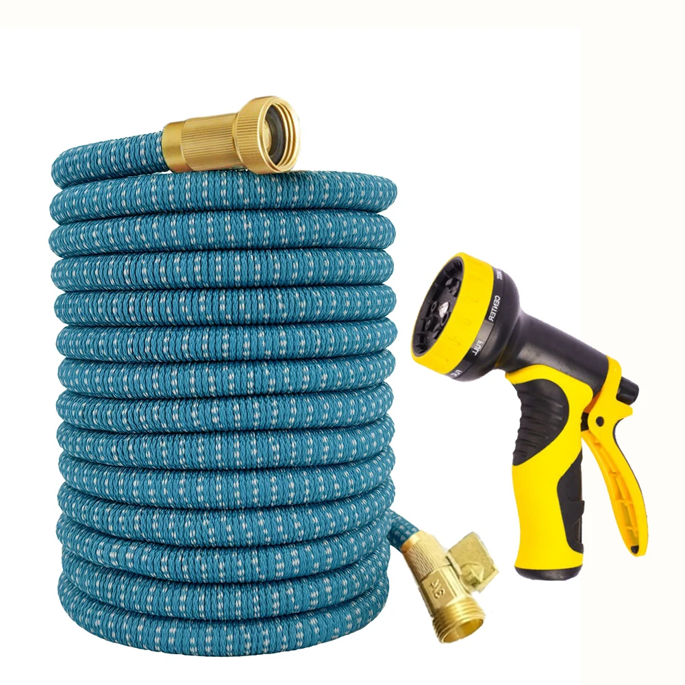 Садовый шланг, Расширяемый волшебный шланг высокого давления для полива и очистки сада, соединительная спринклерная головка US 3/4, спринклерное устройство
Садовый шланг, Расширяемый волшебный шланг высокого давления для полива и очистки сада, соединительная спринклерная головка US 3/4, спринклерное устройство