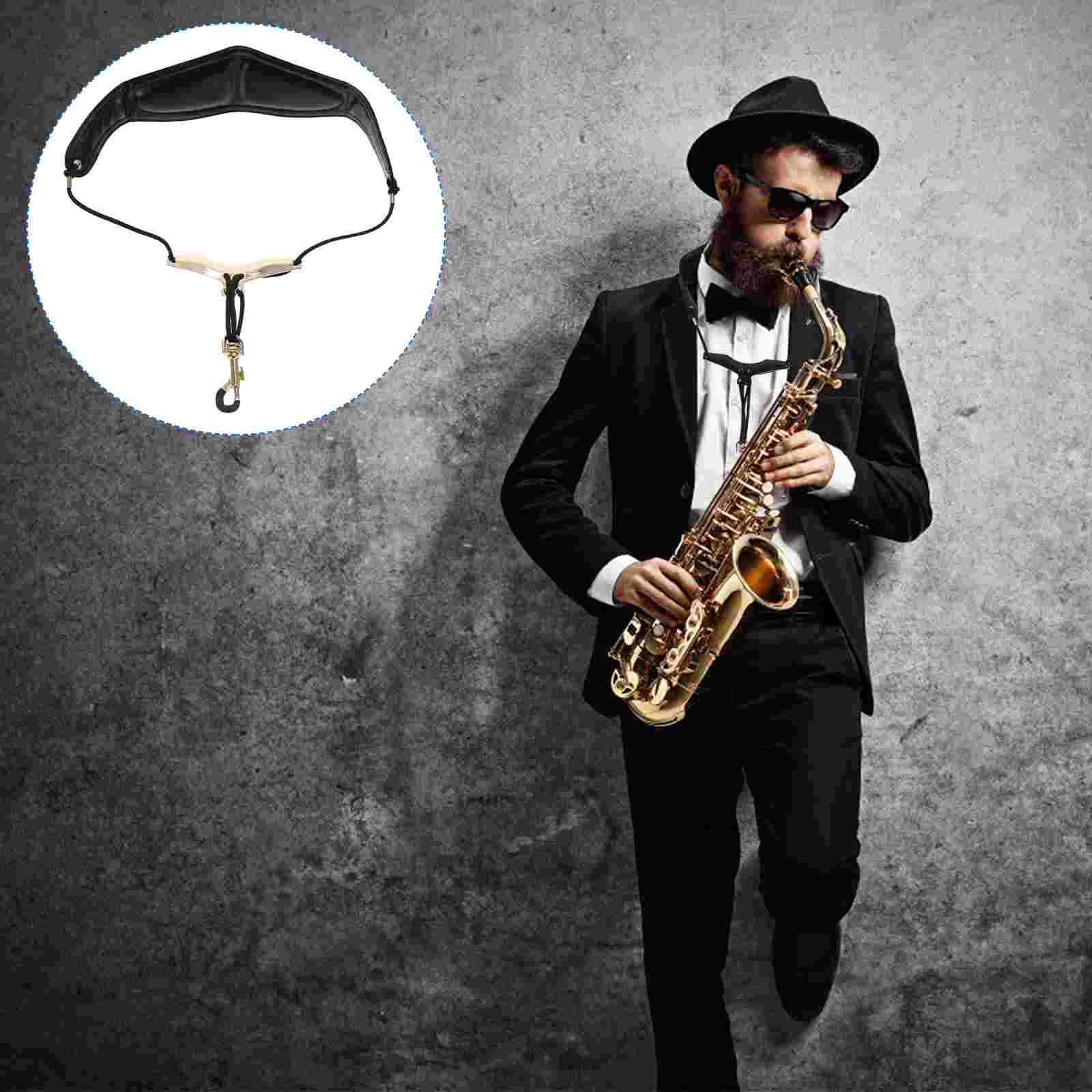 Saxophone Strap Adjustable Comfortable Belt Lightweight Simple Design Easy Install Remove Fits Most People Accessories
Saxophone Strap Adjustable Comfortable Belt Lightweight Simple Design Easy Install Remove Fits Most People Accessories