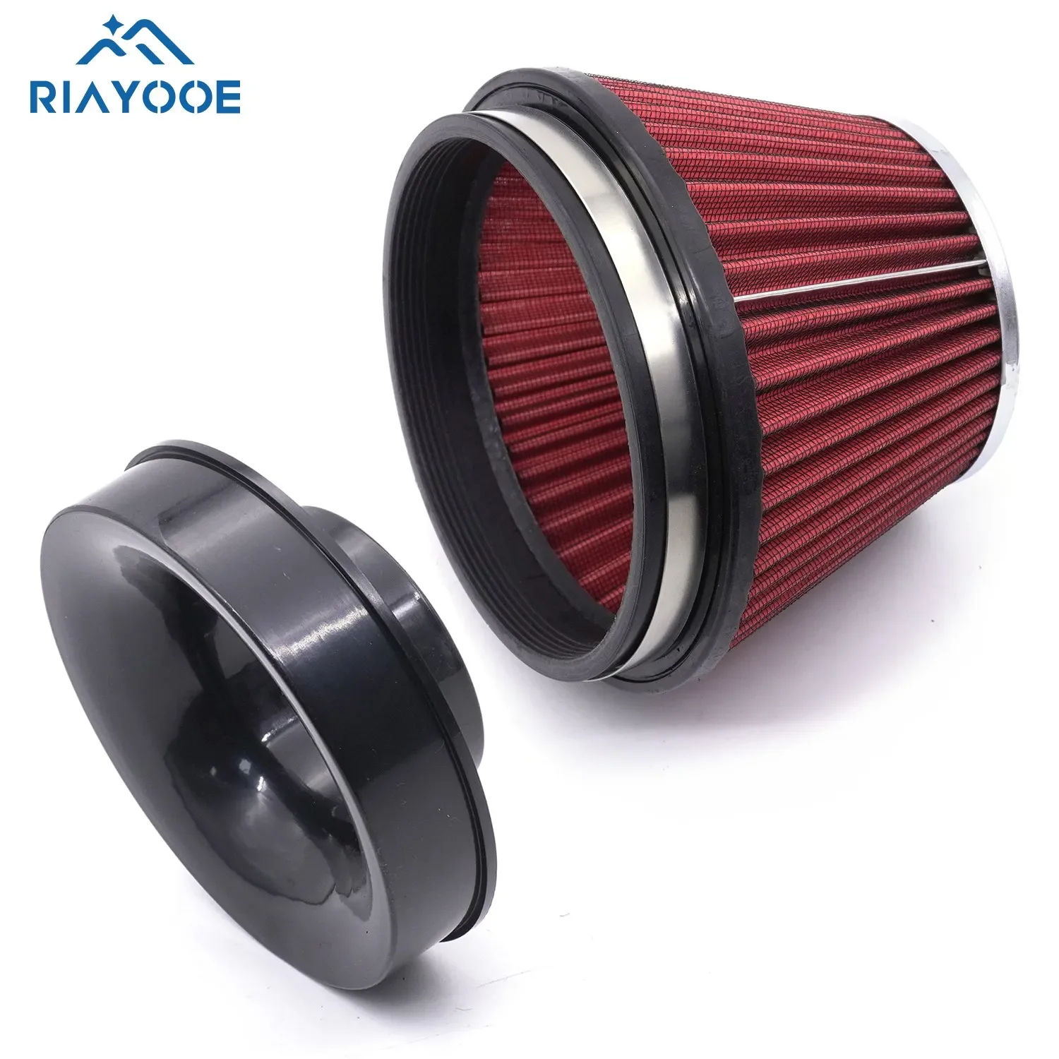 Air Intake Filter Auto Cold Kit Sport Racing Car Acessories Cone High Flow Filters Automobile Universal Parts 150-76/89/101mm
Air Intake Filter Auto Cold Kit Sport Racing Car Acessories Cone High Flow Filters Automobile Universal Parts 150-76/89/101mm