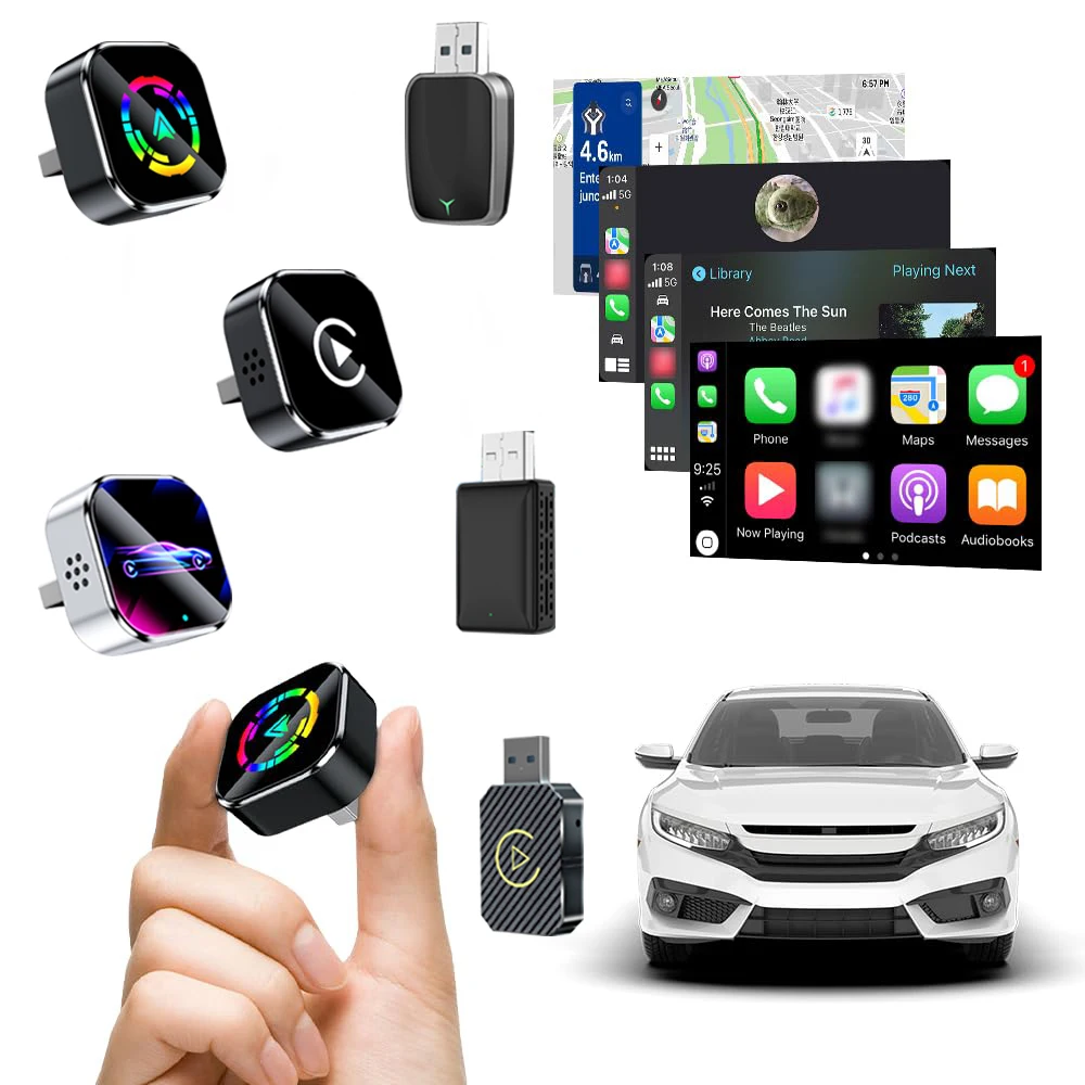 2-в-1 беспроводной адаптер CarPlay Android Auto Plug & Play CarPlay Dongle преобразует проводной в беспроводной мини-USB Car Play для iPhone
2-в-1 беспроводной адаптер CarPlay Android Auto Plug & Play CarPlay Dongle преобразует проводной в беспроводной мини-USB Car Play для iPhone