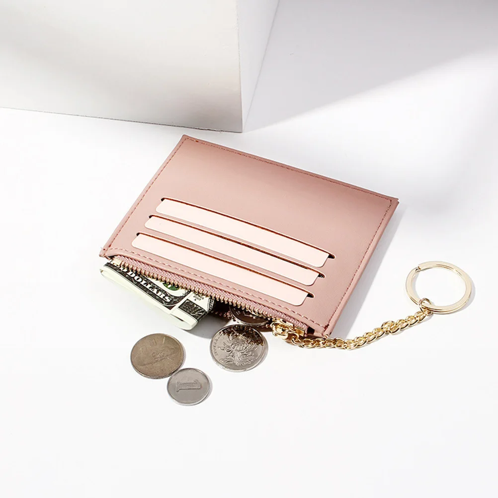 Multi Card Slot Keychain Coin Purse For Women Waterproof Scratch Resistant Durable Pu Short Wallet Gift For Her
Multi Card Slot Keychain Coin Purse For Women Waterproof Scratch Resistant Durable Pu Short Wallet Gift For Her