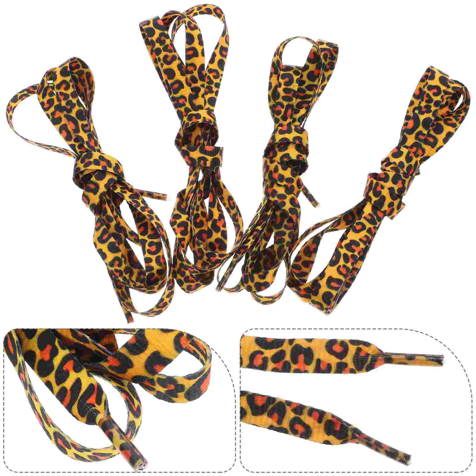 2 Pair Animal Print Shoe Laces Leopard Shoelace Men Shoelaces Sports Sneaker Running Shoes
2 Pair Animal Print Shoe Laces Leopard Shoelace Men Shoelaces Sports Sneaker Running Shoes