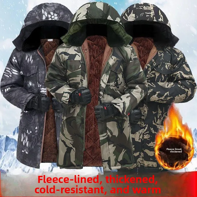 Thiened Fce зимняя хлопковая куртка ветрозащитная теплая рабочая одежда с капюшоном, охрана труда, износостойкое длинное мужское пальто на молнии
Thiened Fce зимняя хлопковая куртка ветрозащитная теплая рабочая одежда с капюшоном, охрана труда, износостойкое длинное мужское пальто на молнии