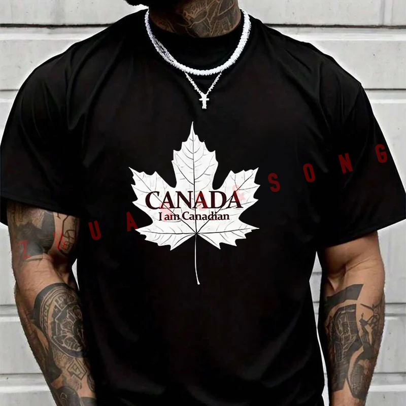 Summer Canadian Maple Leaf Graphic T Shirt Men Women Motorcycle Loose Breathable Quick Drying Short Sleeved Sports T-Shirt
Summer Canadian Maple Leaf Graphic T Shirt Men Women Motorcycle Loose Breathable Quick Drying Short Sleeved Sports T-Shirt