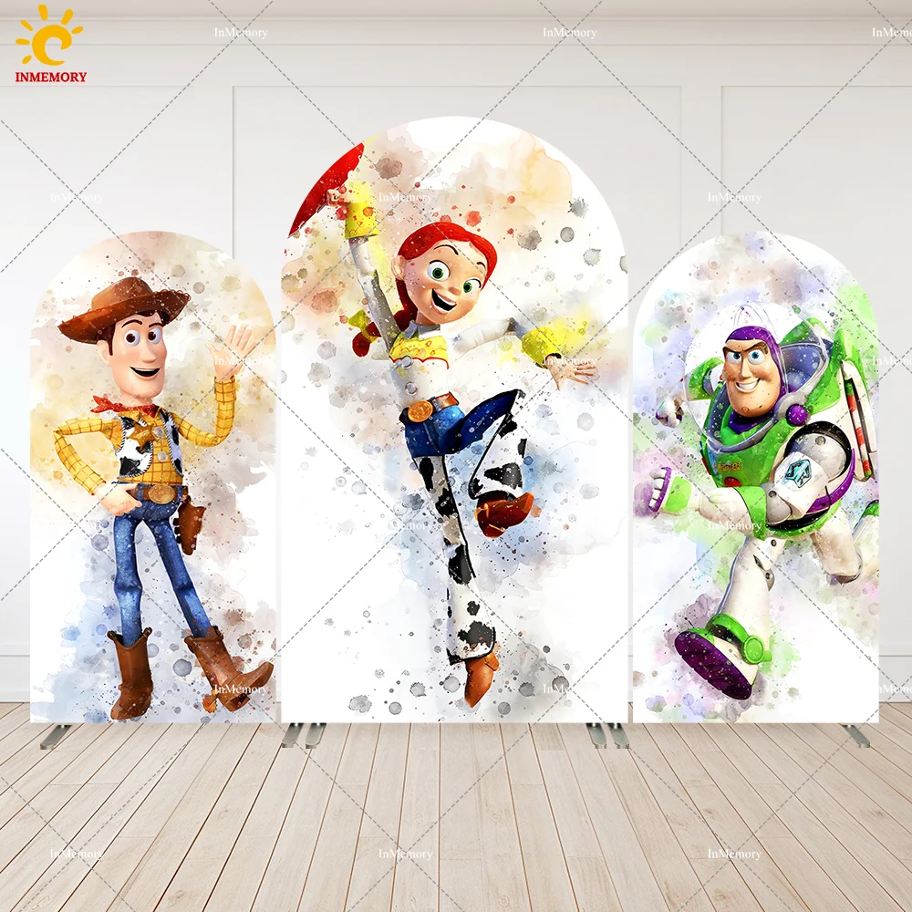 Watercolor Disney theme Toy Story Arch Backdrop Cover Kids Birthday Party Decor Banner Woody Buzz Baby Shower Arched Wall
Watercolor Disney theme Toy Story Arch Backdrop Cover Kids Birthday Party Decor Banner Woody Buzz Baby Shower Arched Wall