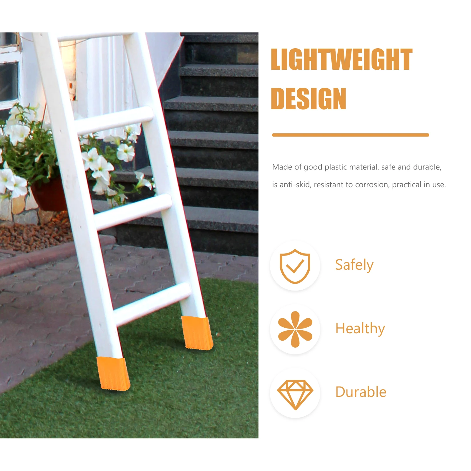4pcs Foot Cover Non Slip Protector Furniture Leg Floor Safety Covers Ladder Feet Cover Orange Anti Skid Pads
4pcs Foot Cover Non Slip Protector Furniture Leg Floor Safety Covers Ladder Feet Cover Orange Anti Skid Pads