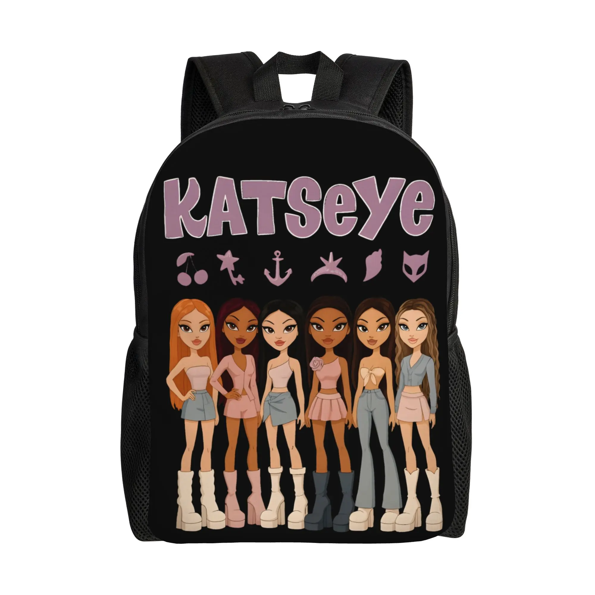 Katseye Kpop Idol Casual Backpack Outdoor Student Work Beautiful Chaos Daypack for Men Women College Shoulder Bag
Katseye Kpop Idol Casual Backpack Outdoor Student Work Beautiful Chaos Daypack for Men Women College Shoulder Bag