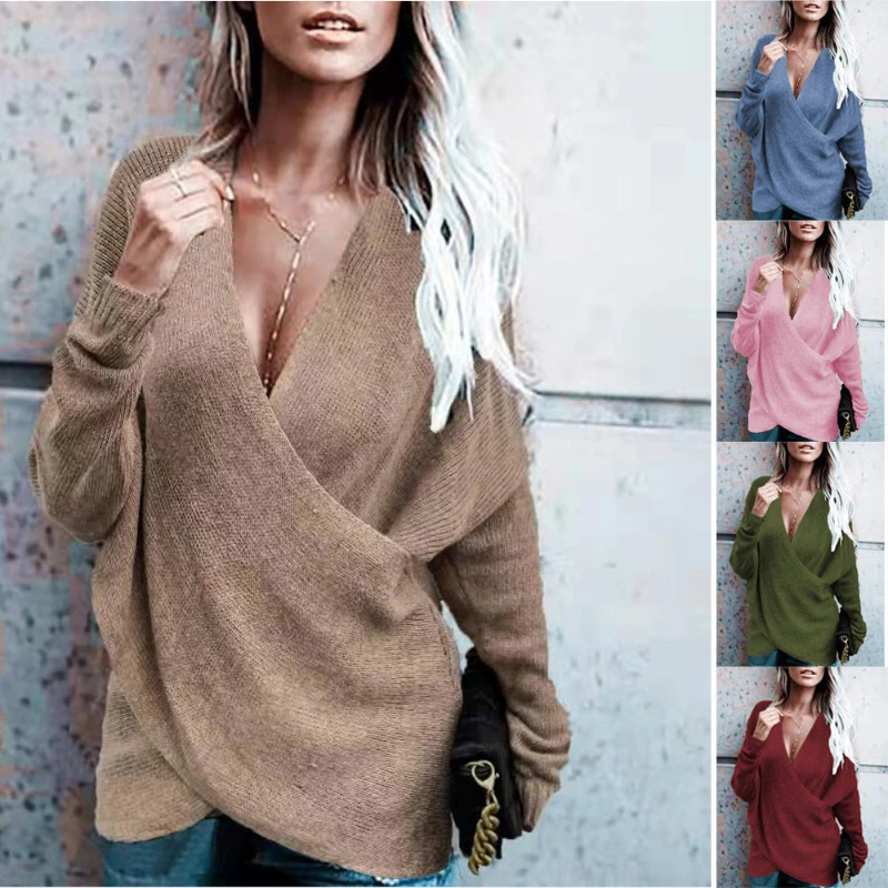 2025 New European and American Autumn/Winter Cross Loose Outer Knitted Women's Sweater
2025 New European and American Autumn/Winter Cross Loose Outer Knitted Women's Sweater