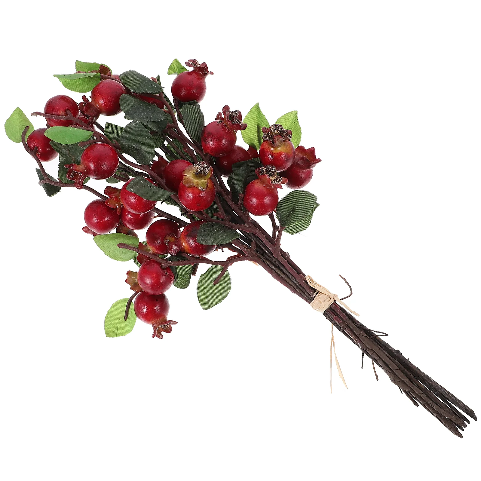 Artificial Fruitful Floral Accessories Pomegranate Branch Beads Christmas Picks Faux Flowers
Artificial Fruitful Floral Accessories Pomegranate Branch Beads Christmas Picks Faux Flowers