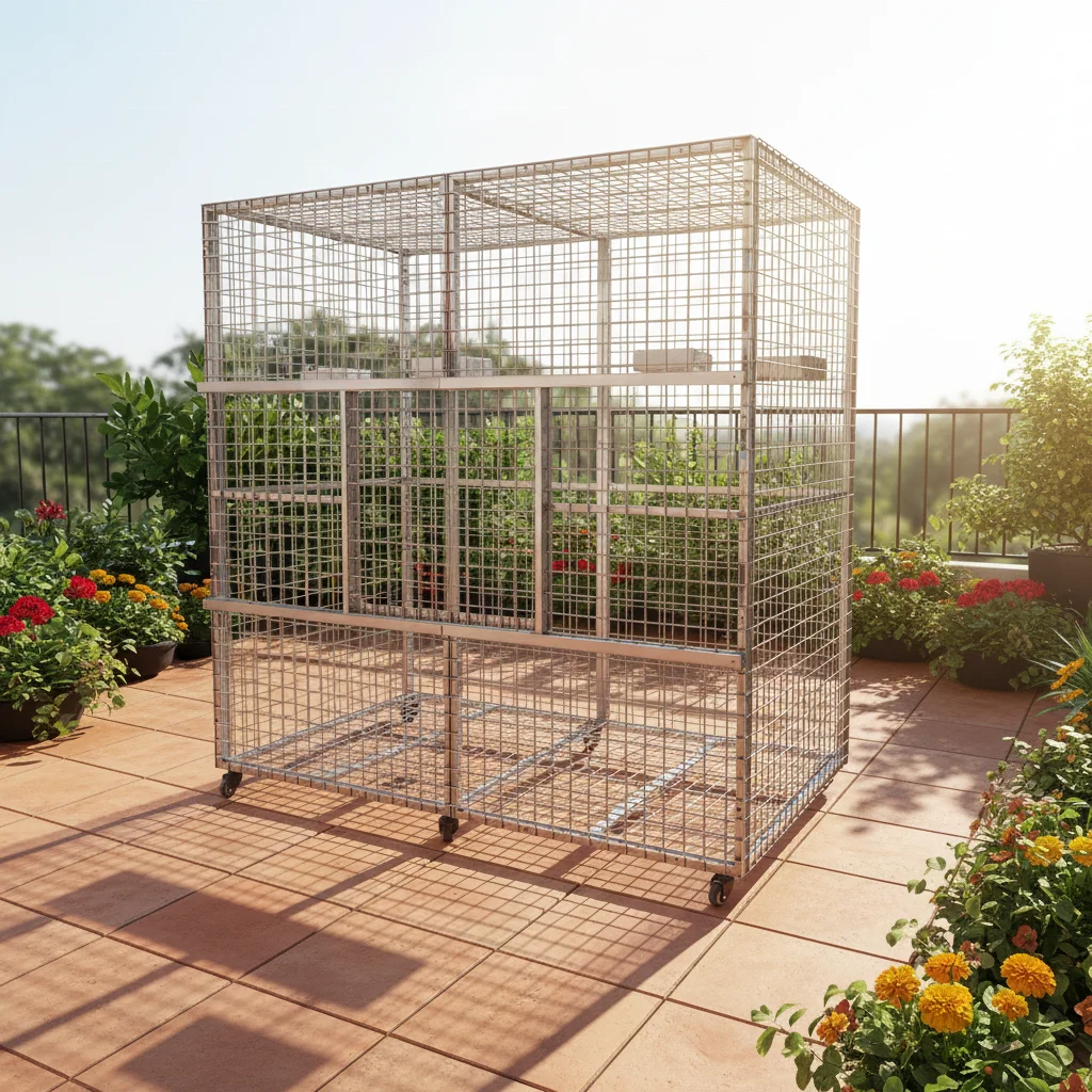 Customizable Stainless Steel Square Bird Cage With Zipper Closure Breathable Design Animal Pattern Large Capacity Carrier
Customizable Stainless Steel Square Bird Cage With Zipper Closure Breathable Design Animal Pattern Large Capacity Carrier