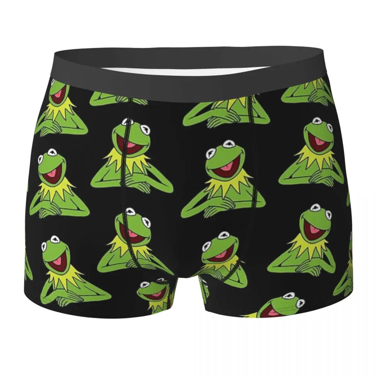 Трусы-боксеры, шорты Kermit, трусики с рисунком лягушки, мужское мягкое нижнее белье для Homme, мужской подарок бойфренду 
Трусы-боксеры, шорты Kermit, трусики с рисунком лягушки, мужское мягкое нижнее белье для Homme, мужской подарок бойфренду