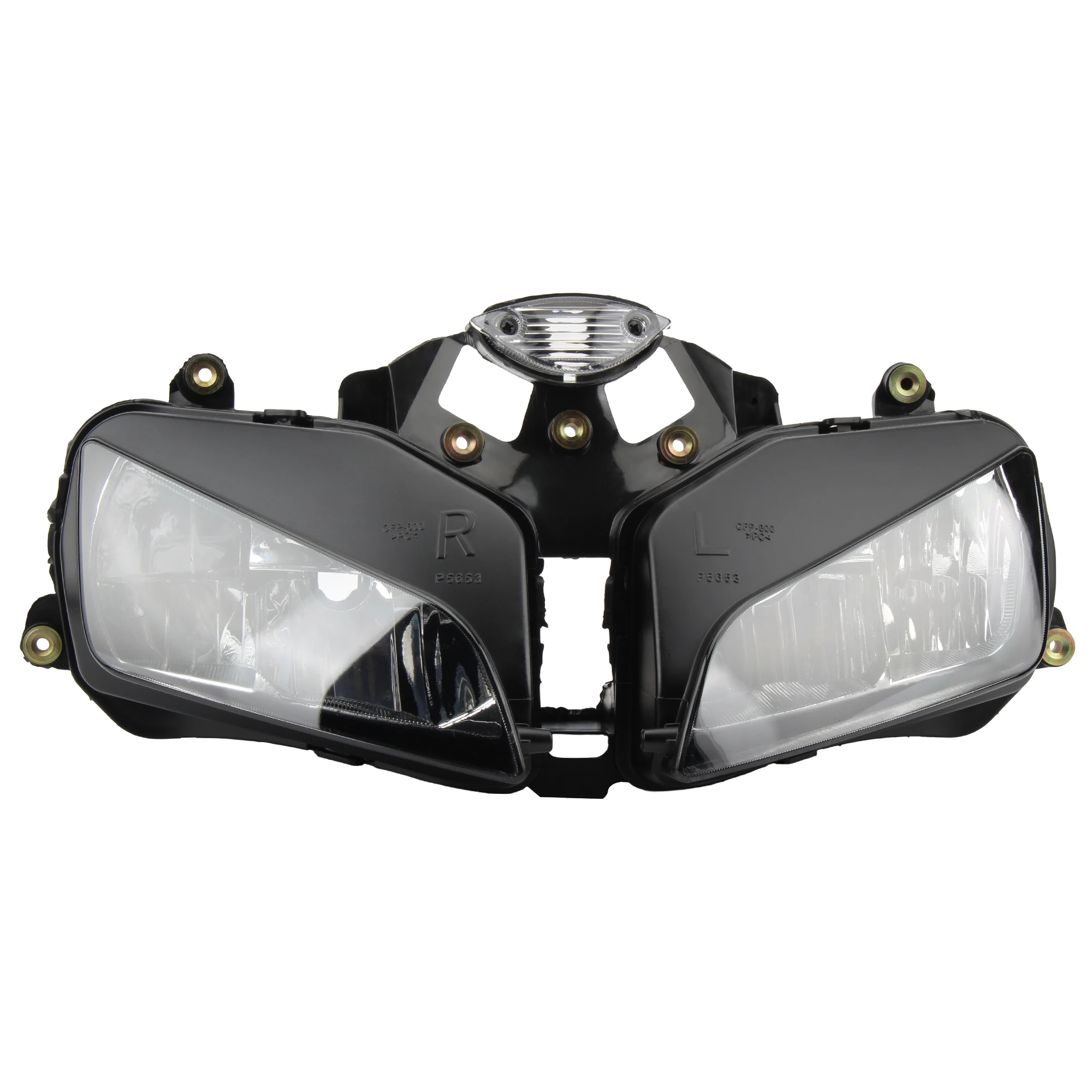 Аксессуары для мотоциклов, фара, передняя фара, лампа в сборе для Honda CBR600RR 2003 2004 2005 2006
Аксессуары для мотоциклов, фара, передняя фара, лампа в сборе для Honda CBR600RR 2003 2004 2005 2006