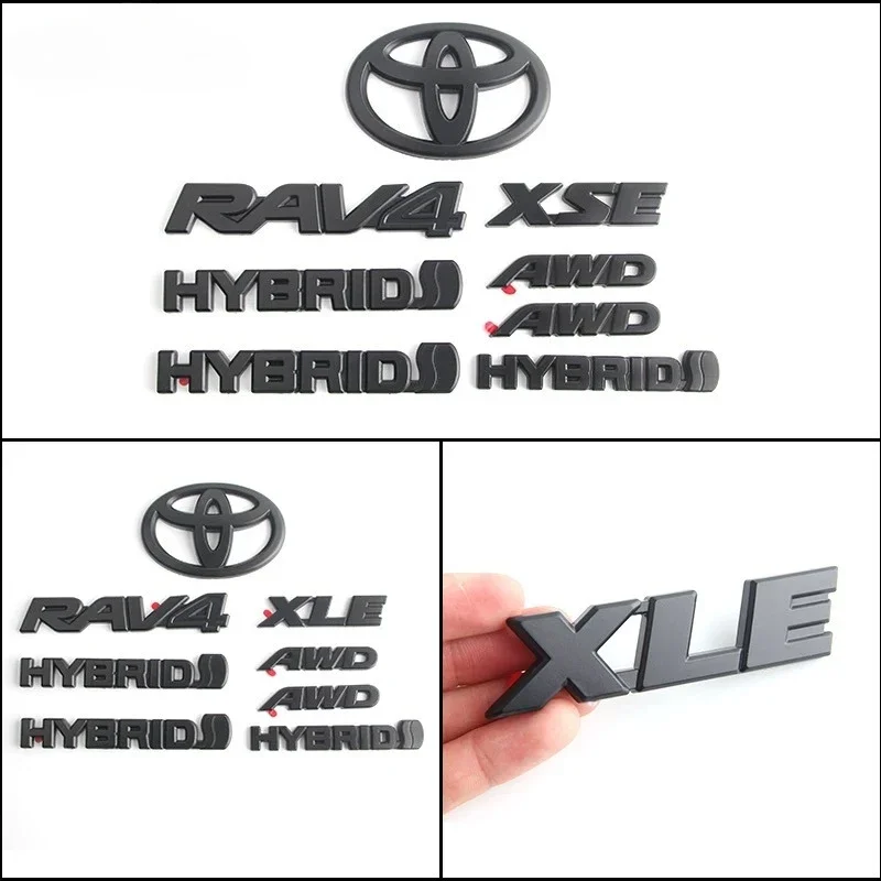 8pcs ABS RAV4 covering In 2019-2023, for Toyota RAV4 XLE AWD mixed matte black is OUT EMBLEM OVERLAY- car accesorios
8pcs ABS RAV4 covering In 2019-2023, for Toyota RAV4 XLE AWD mixed matte black is OUT EMBLEM OVERLAY- car accesorios