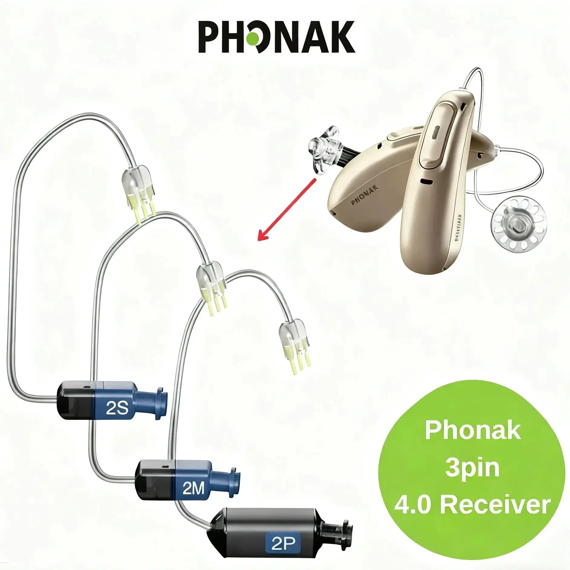 Phonak Audeo M RIC Hearing Aid SDS 4.0 Standard Power RIC Wire Replacement Receiver for Improved Auditory Experience
Phonak Audeo M RIC Hearing Aid SDS 4.0 Standard Power RIC Wire Replacement Receiver for Improved Auditory Experience