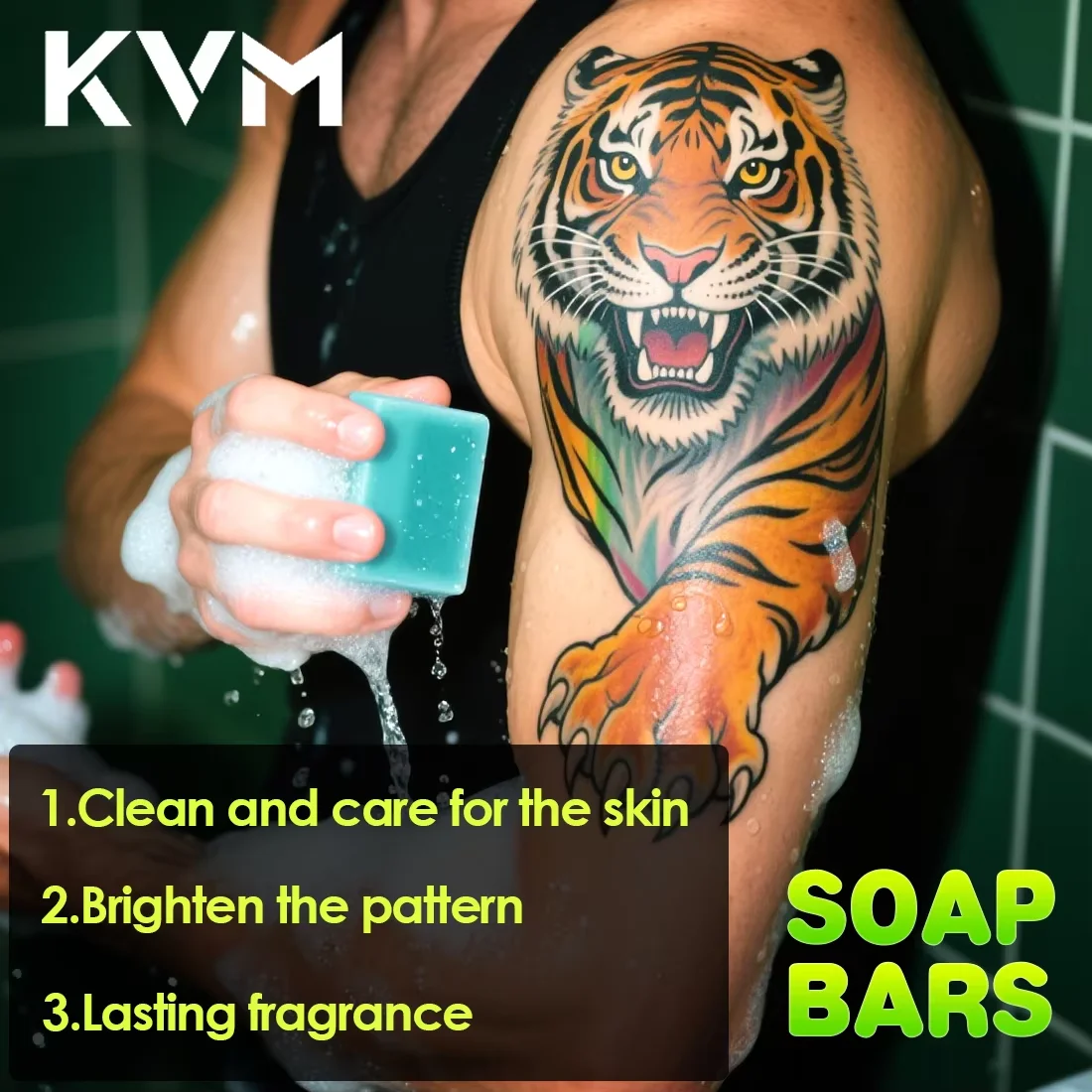 Gentle Tattoo Soap Bar 50g Aftercare Cleansing Soap Mint Grape Cucumber Scents for Post Tattoo Use Tattoo Accessories
Gentle Tattoo Soap Bar 50g Aftercare Cleansing Soap Mint Grape Cucumber Scents for Post Tattoo Use Tattoo Accessories