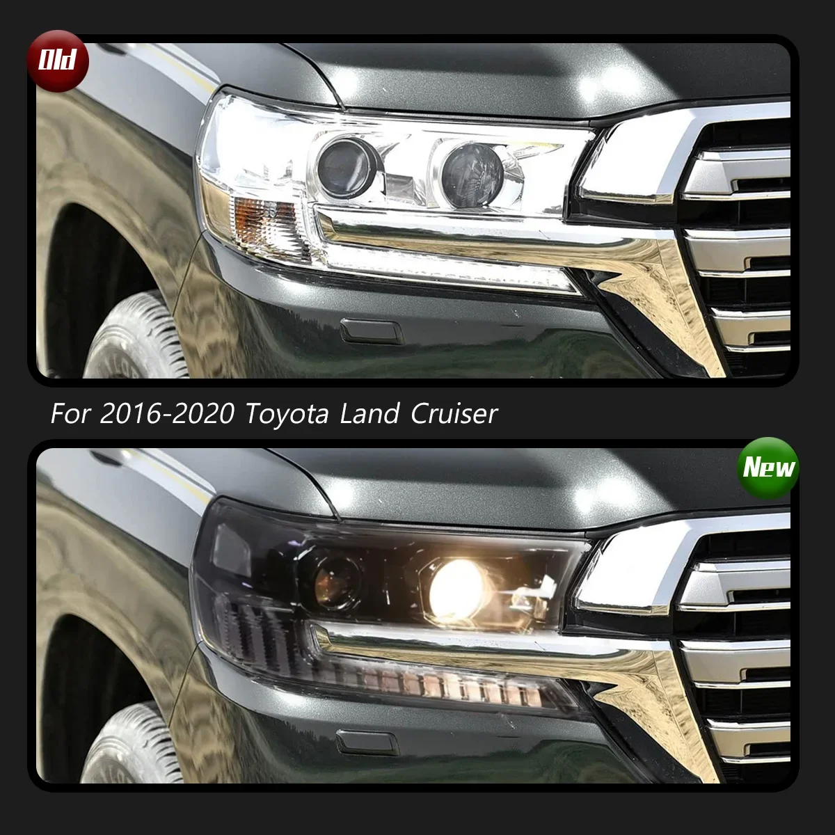 TYPY New LED Car Headlights For Toyoto Land Cruiser Headlight 2016-2020 Signals Auto Accessories Daytime Running Lights
TYPY New LED Car Headlights For Toyoto Land Cruiser Headlight 2016-2020 Signals Auto Accessories Daytime Running Lights