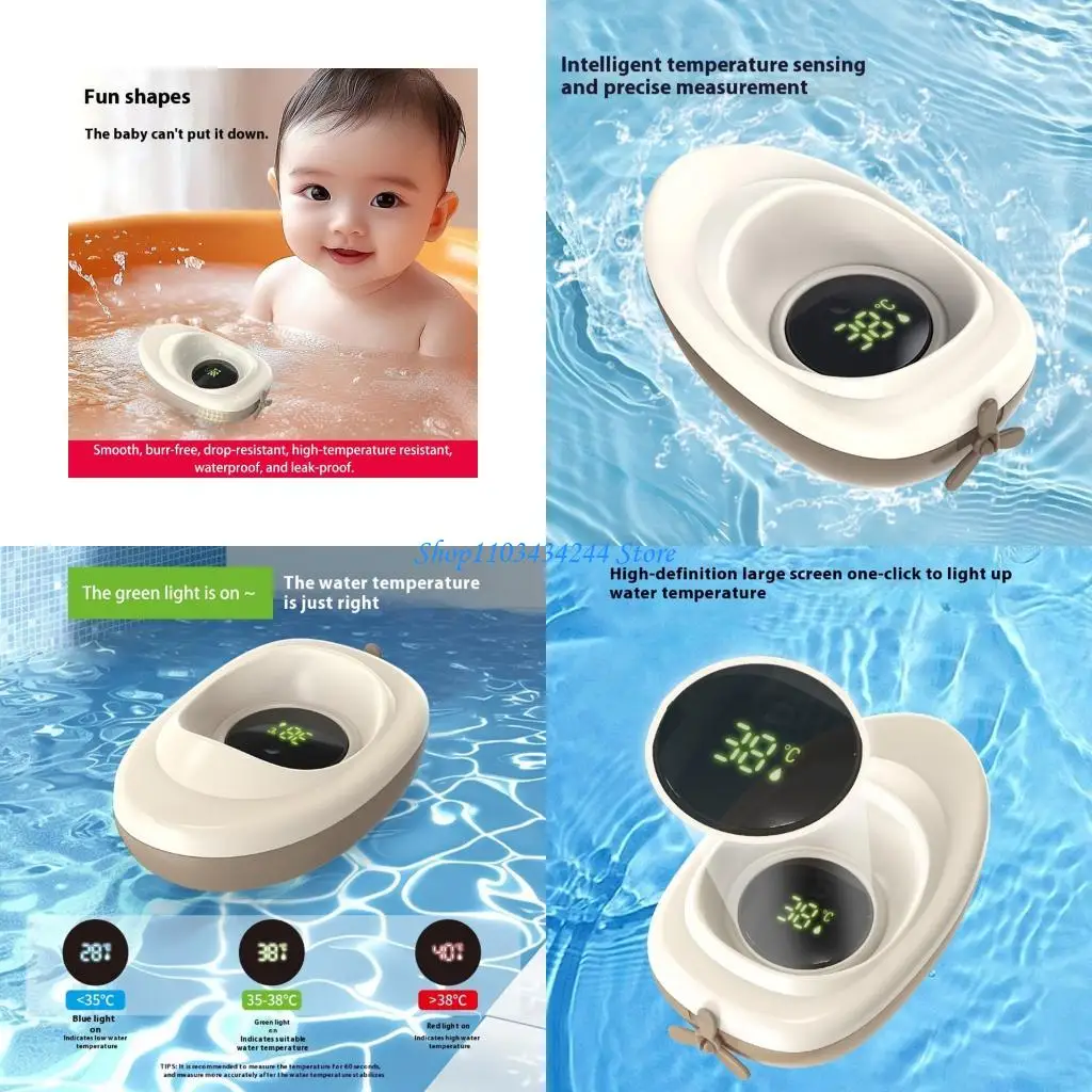 Newborns Bathing Thermometers Digital Readout 3 Color Warning Light System Waterproof ABS For Home Travel And Care Essential
Newborns Bathing Thermometers Digital Readout 3 Color Warning Light System Waterproof ABS For Home Travel And Care Essential