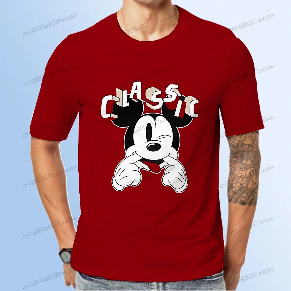 Short Sleeve Tee Kid's Clothes Streetwear Men's T-Shirt Summer Disney Mickey Mouse 3D Print 2025 New Couple Outfit Fashion Anime
Short Sleeve Tee Kid's Clothes Streetwear Men's T-Shirt Summer Disney Mickey Mouse 3D Print 2025 New Couple Outfit Fashion Anime