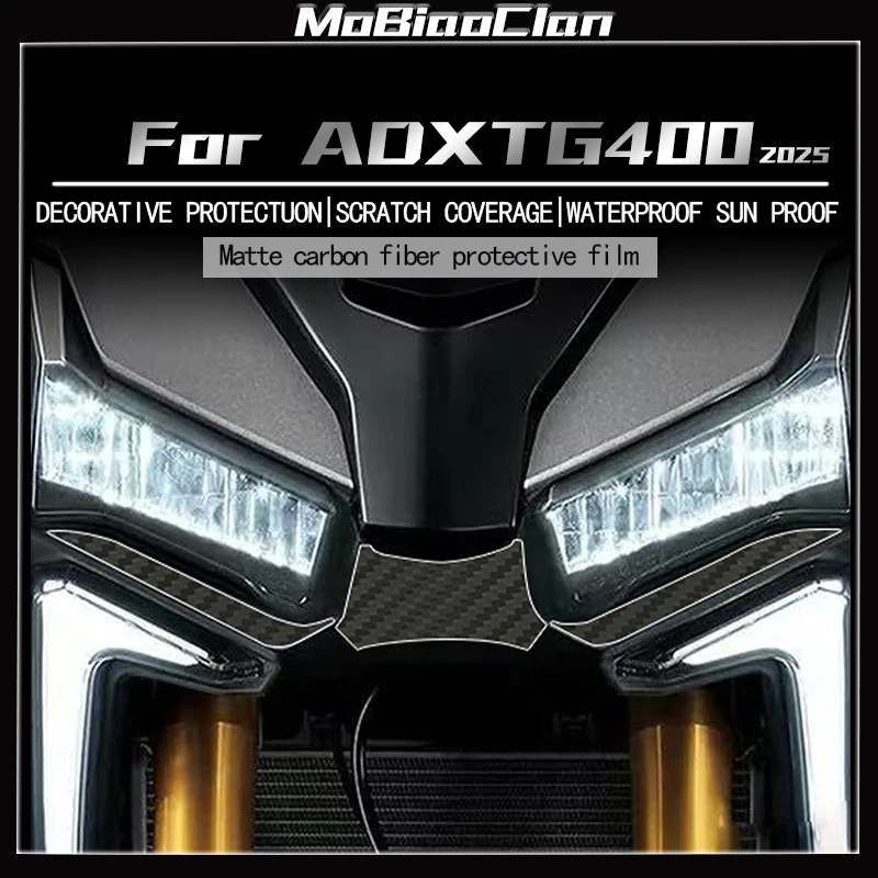 For SYM ADXTG400 2025 3D Modified carbon fiber protective stickers instrument fuel tank perimeter decorative stickers film
For SYM ADXTG400 2025 3D Modified carbon fiber protective stickers instrument fuel tank perimeter decorative stickers film
