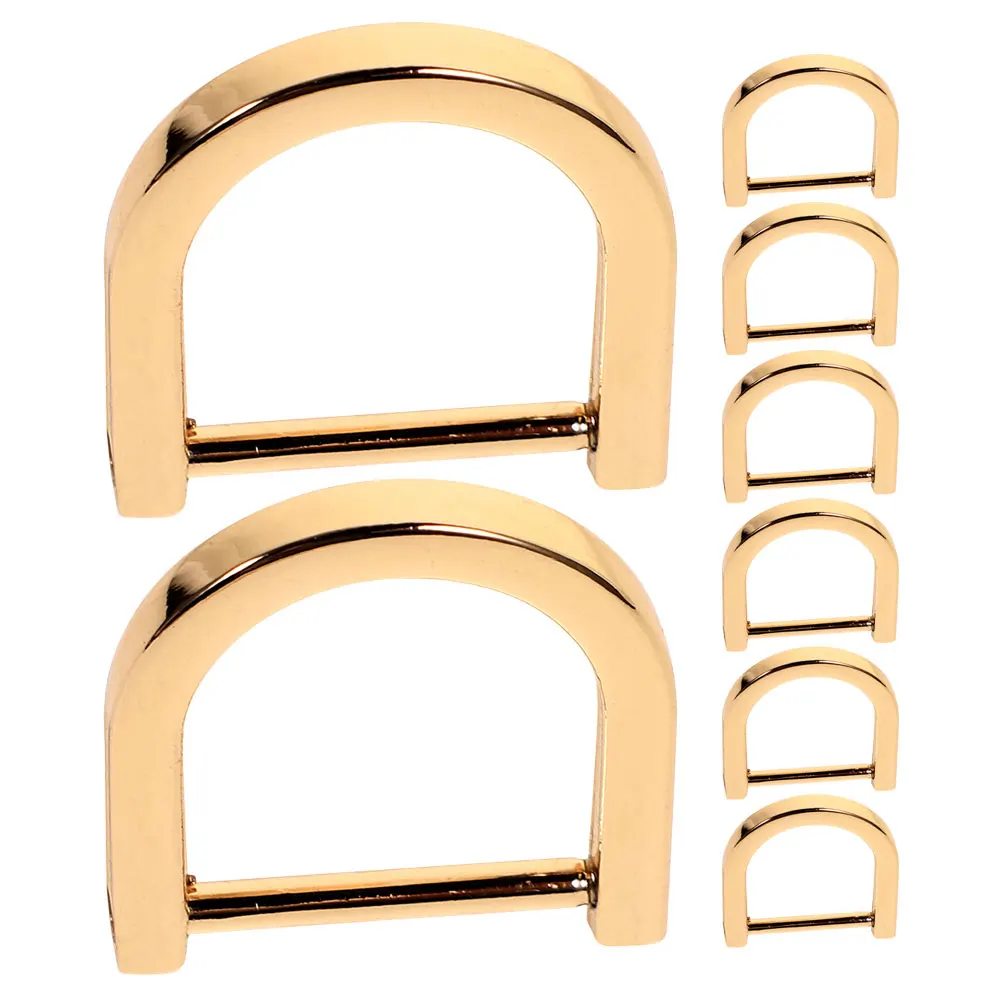 8 pcs Rings Heavy Duty Small D Ring For Purse Bag Making Metal Slide Buckles D Shaped Ring Buckles Zinc Alloy Supplies Hardware
8 pcs Rings Heavy Duty Small D Ring For Purse Bag Making Metal Slide Buckles D Shaped Ring Buckles Zinc Alloy Supplies Hardware