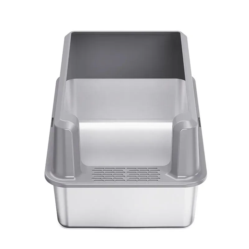 High Quality Extra-large Size Cat Litter Box Stainless Steel Toilet For Cat Splash And Odor Protection Cat
High Quality Extra-large Size Cat Litter Box Stainless Steel Toilet For Cat Splash And Odor Protection Cat
