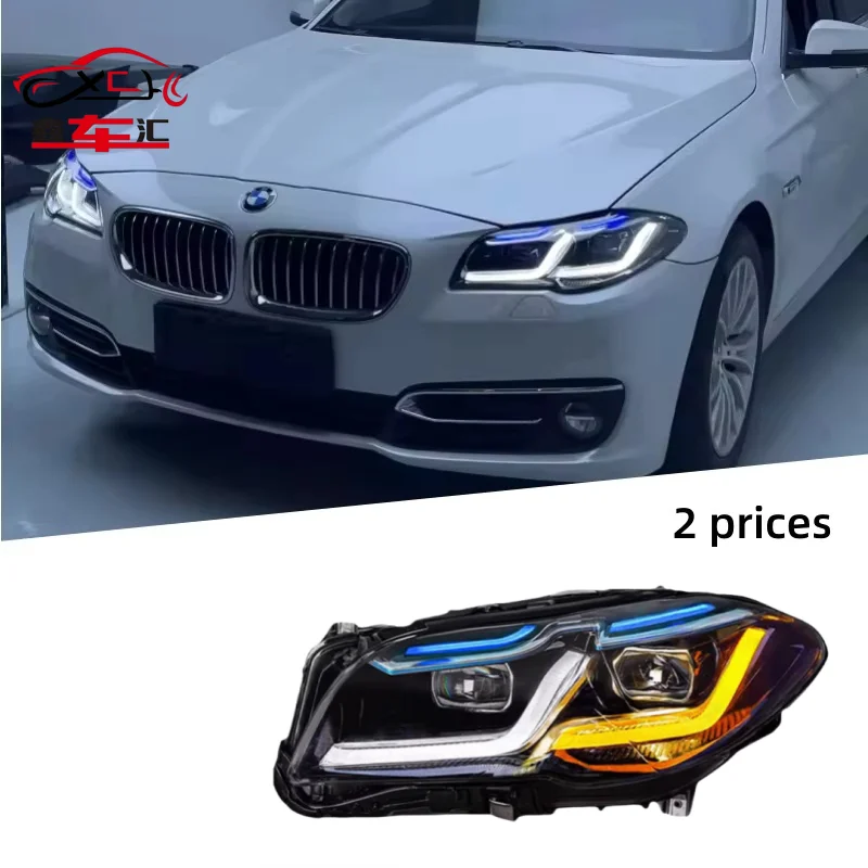 For BMW 5 Series F10 F11 2011-2017 528i 535i Headlight assembly With AFS Upgraded LED headlights with dual-color daytime running
For BMW 5 Series F10 F11 2011-2017 528i 535i Headlight assembly With AFS Upgraded LED headlights with dual-color daytime running