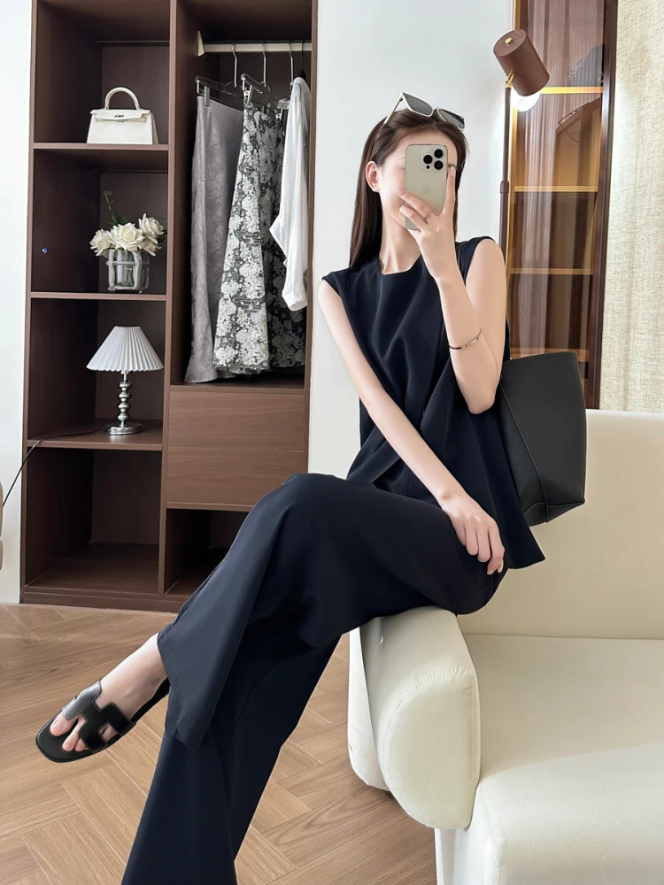 Elegant Women's Fashion Set High Intelligence Sensation Stylish Blue Atmosphere Ensemble Summer Short Sleeve round Neck
Elegant Women's Fashion Set High Intelligence Sensation Stylish Blue Atmosphere Ensemble Summer Short Sleeve round Neck