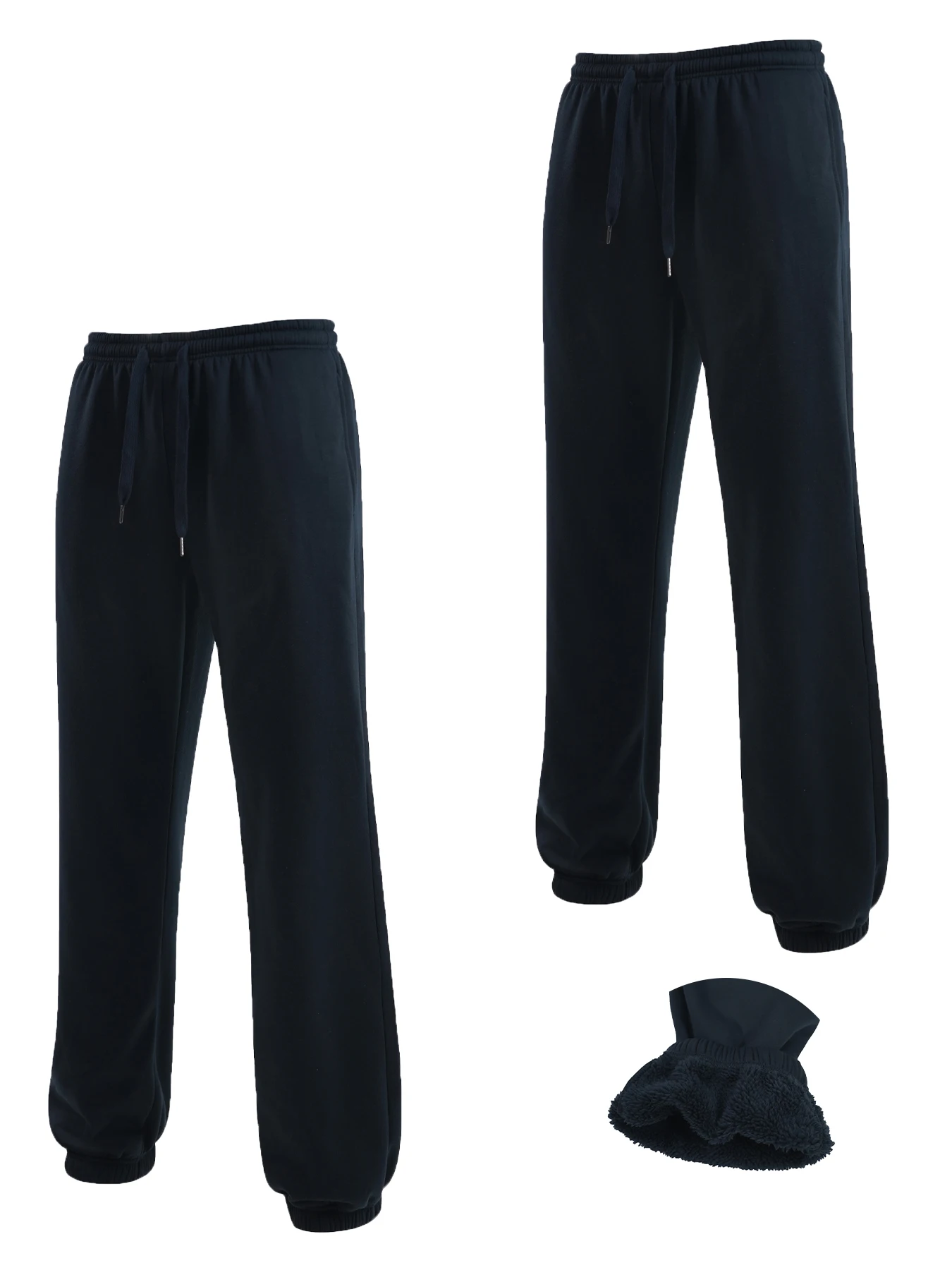 2-piece set of men's fleece warm pants for autumn and winter lamb fleece lining versatile sweatpants for fitness and sports
2-piece set of men's fleece warm pants for autumn and winter lamb fleece lining versatile sweatpants for fitness and sports